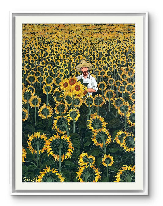 At a Sunflower Farm #2