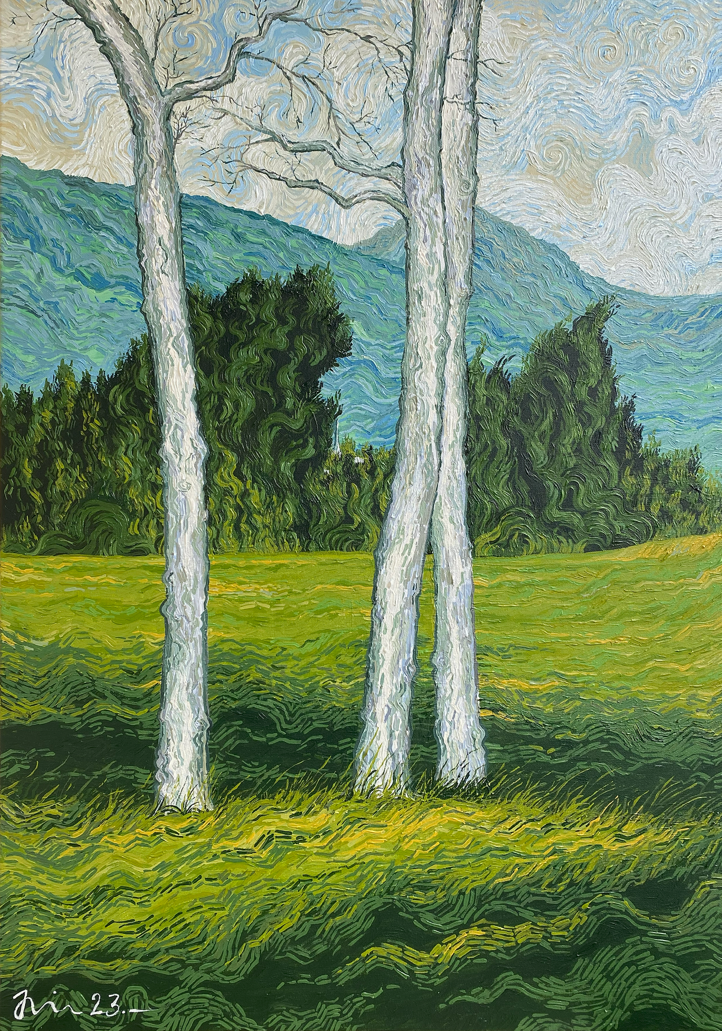 Three Trees